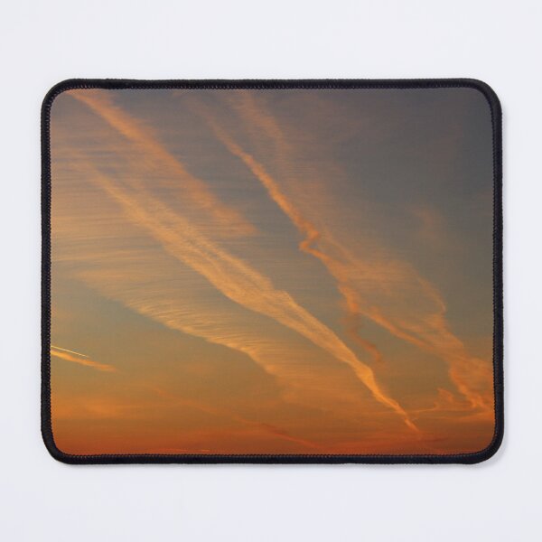 Item preview, aircraft trails in the sky designed and sold by mrivserg.