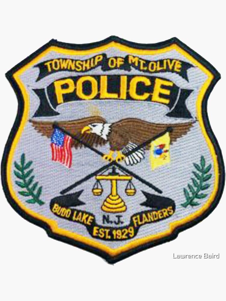 "Township Of Mt. Olive New Jersey" Sticker by lawrencebaird Redbubble