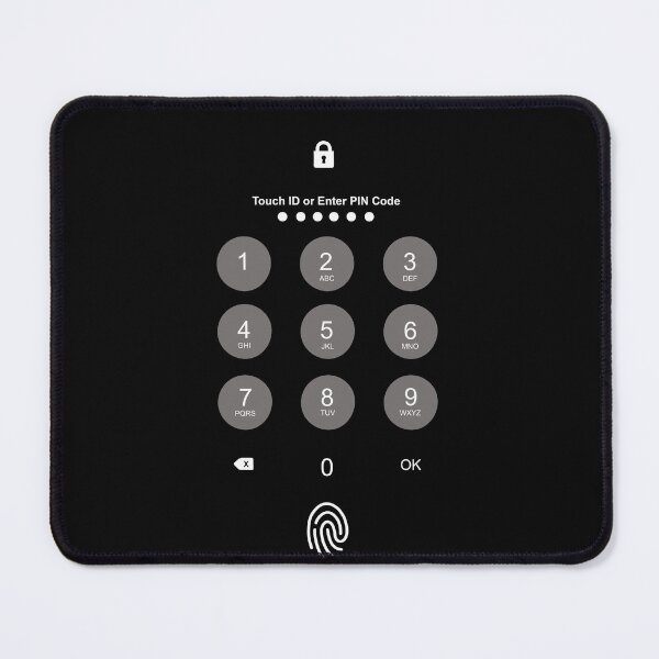 Item preview, Mobile phone keypad and finger print security design. designed and sold by Solotree.