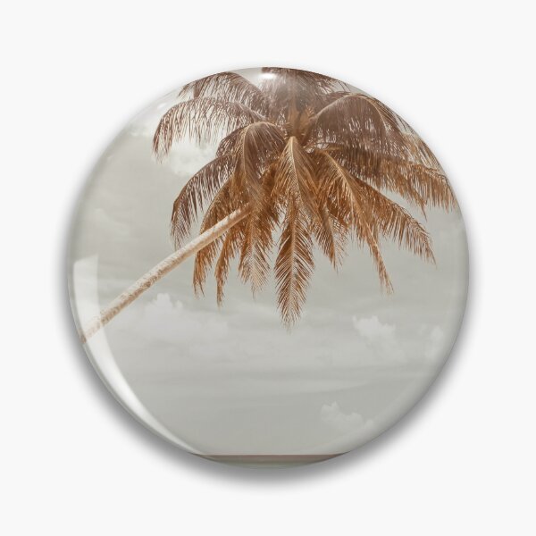 Item preview, Palm Tree on a Beach Neutral designed and sold by Interpret108.