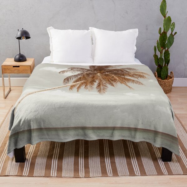 Item preview, Palm Tree on a Beach Neutral designed and sold by Interpret108.