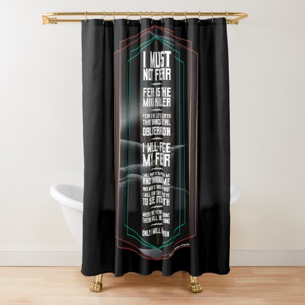 Item preview, Litany Against Fear (version 2)-Dune Movie-Atreides  designed and sold by YomeHayin.