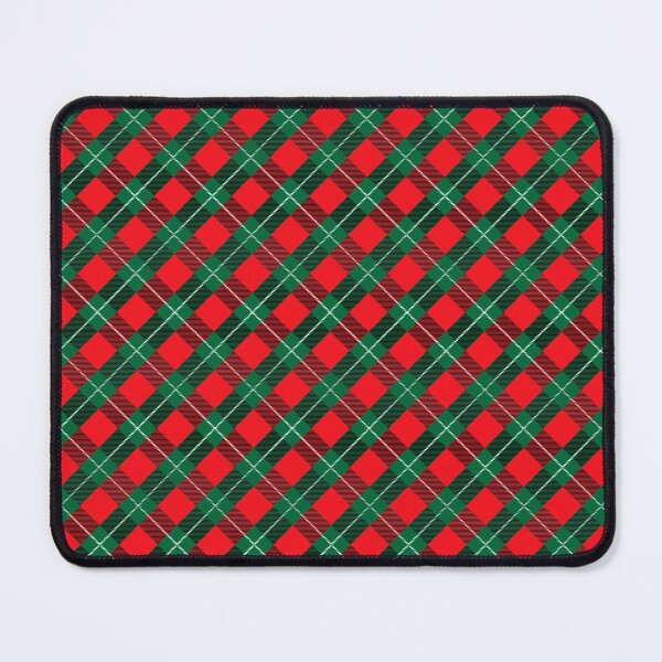 Item preview, Buffalo Plaid Red Green Christmas Winter Pattern designed and sold by ZiesMerch.