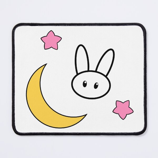 Item preview, Brains cute moon bunny and stars designed and sold by Mi-Kalmia.