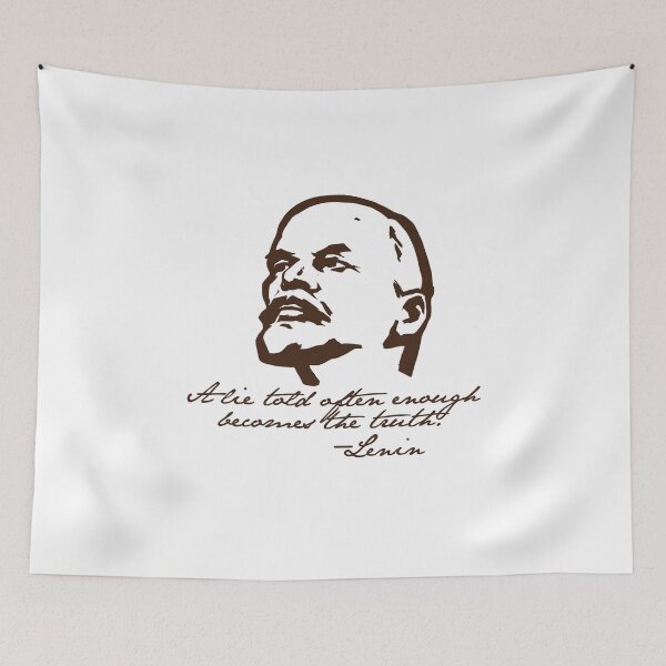 Item preview, Lenin: A Lie Told Often Enough...2 designed and sold by ArtofDissent.