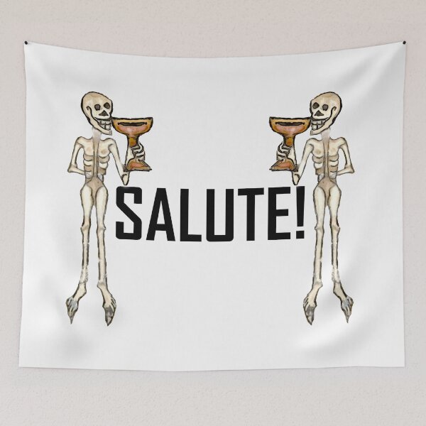 Item preview, Brindisi di Scheletri ArcheoNerdIta Halloween (VSCI) designed and sold by ArcheoNerd.