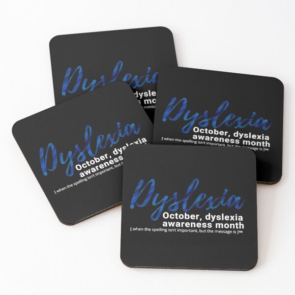 Item preview, October dyslexia awareness month designed and sold by Lillieoandco.
