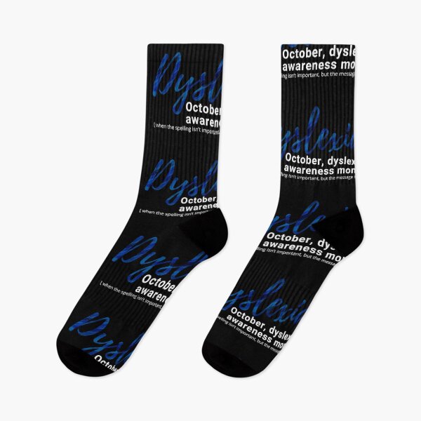 Item preview, October dyslexia awareness month designed and sold by Lillieoandco.
