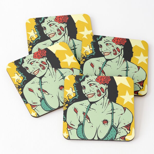 Item preview, Pinup zombie Bettie designed and sold by ScruffyMachine.