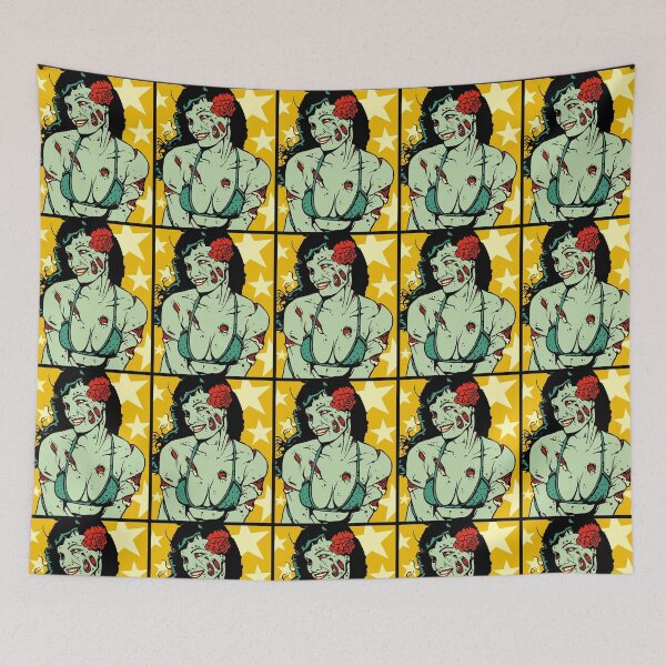 Item preview, Pinup zombie Bettie designed and sold by ScruffyMachine.