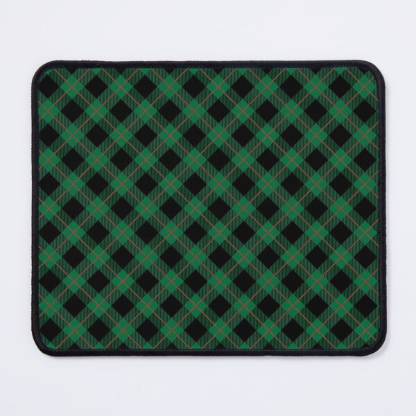 Item preview, Buffalo Checked Green Black Christmas Winter Pattern designed and sold by ZiesMerch.