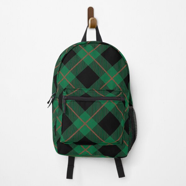 Item preview, Buffalo Checked Green Black Christmas Winter Pattern designed and sold by ZiesMerch.