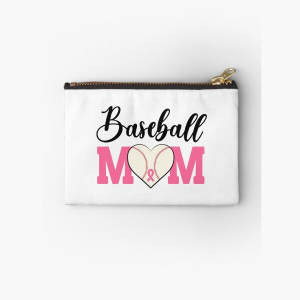 Item preview, Baseball Mom Pink Ribbon Breast Cancer Awareness Fighters designed and sold by Gold Chicken.