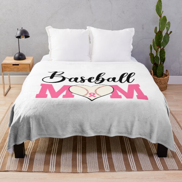 Item preview, Baseball Mom Pink Ribbon Breast Cancer Awareness Fighters designed and sold by Gold Chicken.