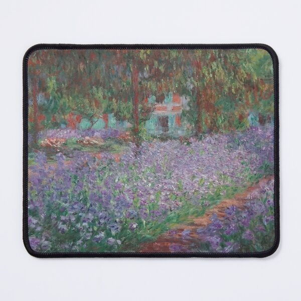 Item preview, Irises In Monets Garden At Giverny - Monet Garden In Giverny 1900 designed and sold by molamode.