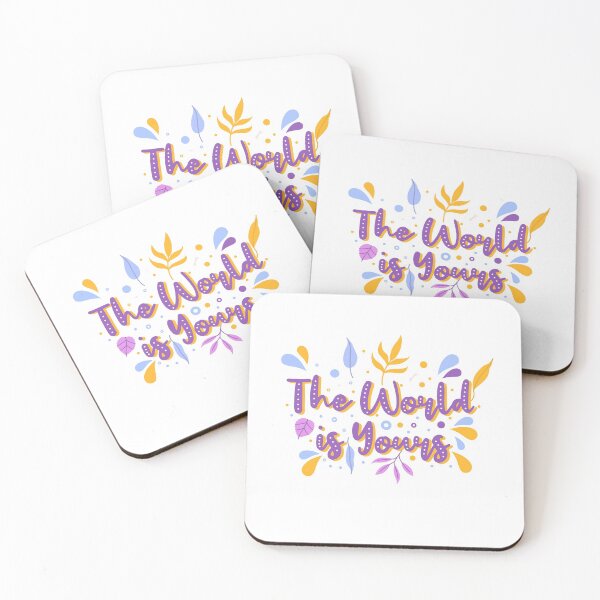 Item preview, The world is yours designed and sold by Charming Doodles.