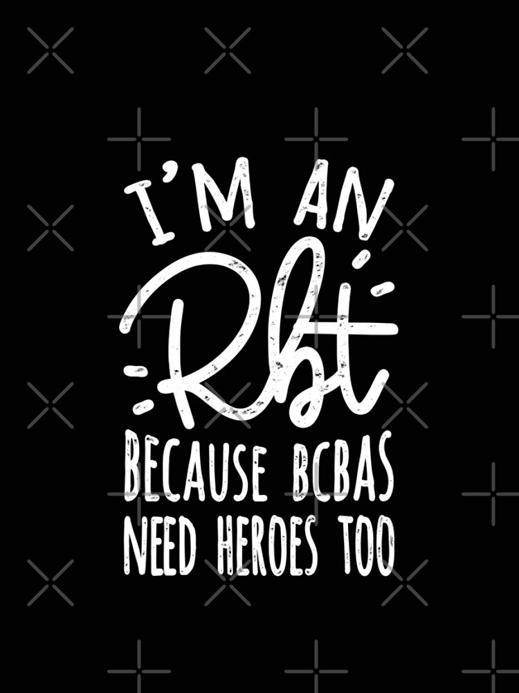 Aperçu 4 sur 4. Coque iPhone avec l'œuvre I'm An RBT Because BCBAs Need Heroes Too créée et vendue par Ripper19.