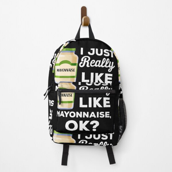 Item preview, I Just Really Like Mayonnaise Funny Foodies Quote Retro designed and sold by LAXIR.