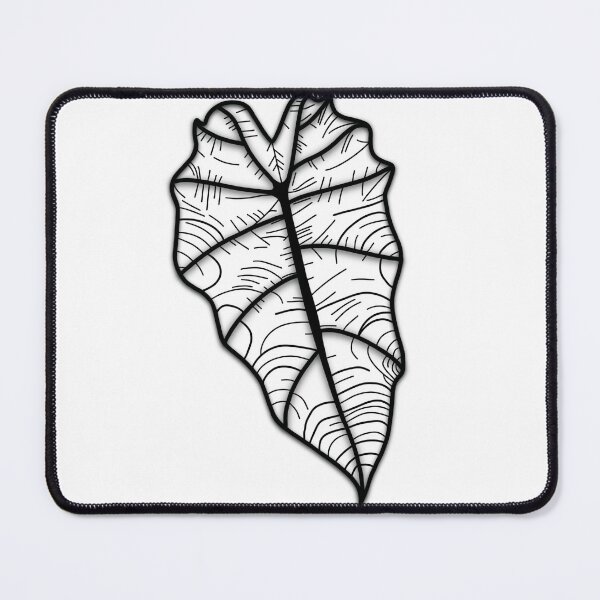 Item preview, Alocasia Houseplant Leaf Line Drawing designed and sold by makesbymiss.