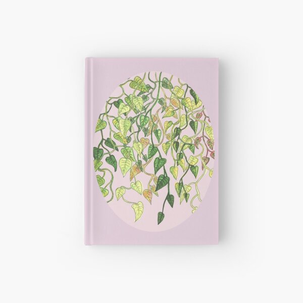 Trailing Pothos Hardcover Journal