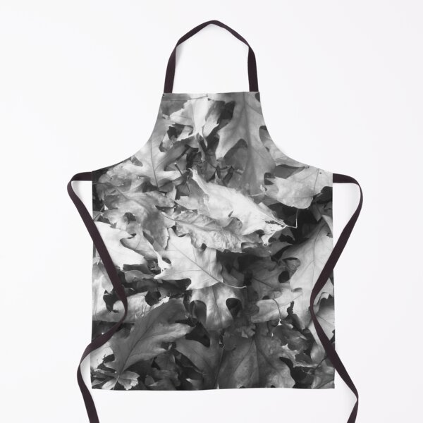 Item preview, Black and White Fall Leaves designed and sold by Kathleen Douglas.