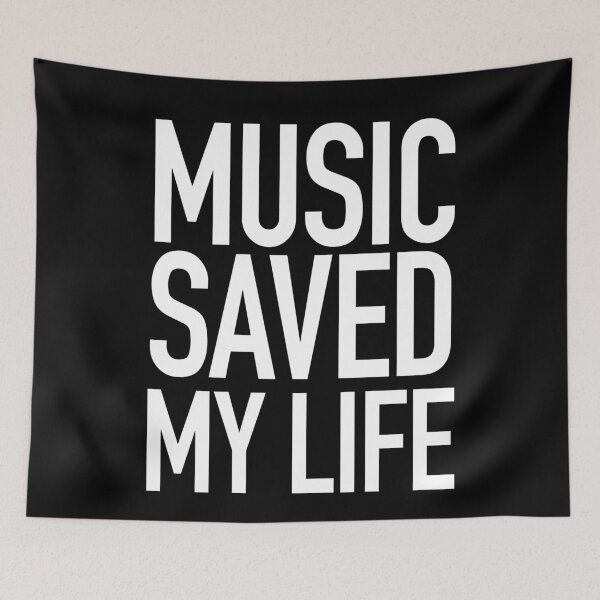 Item preview, Music Saved my life designed and sold by teeman Nunez.