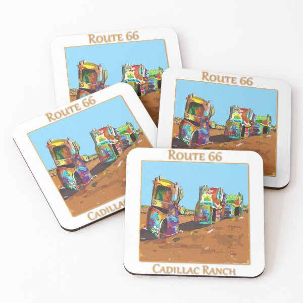 Item preview, Old cars buried in the dirt at Cadillac Ranch along old U.S. Route 66 - WelshDesigns designed and sold by welshdesigns.