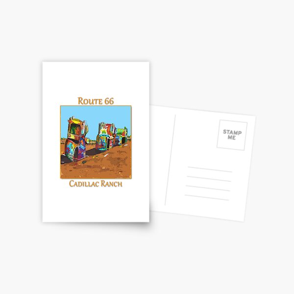 Item preview, Old cars buried in the dirt at Cadillac Ranch along old U.S. Route 66 - WelshDesigns designed and sold by welshdesigns.