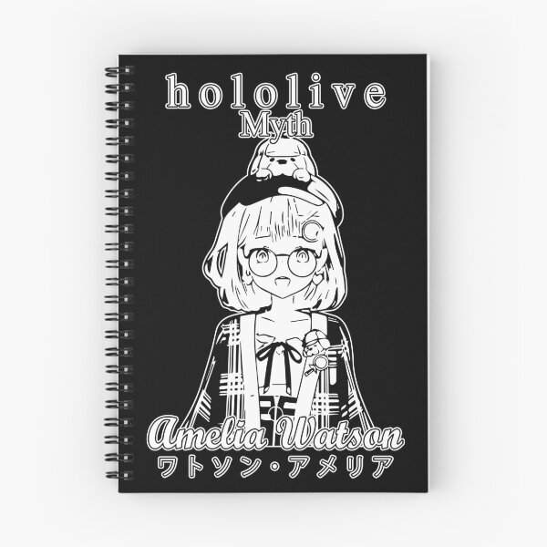 Artikelvorschau, Amelia Watson Hololive Englisch HoloMyth entworfen und verkauft von TonaPlancarte.