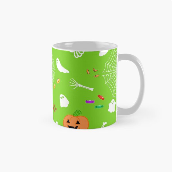 Artikelvorschau, Niedliche gruselige Boos! Halloween-Muster auf Toxic Sludge Green entworfen und verkauft von GrumpyBoobsArt.