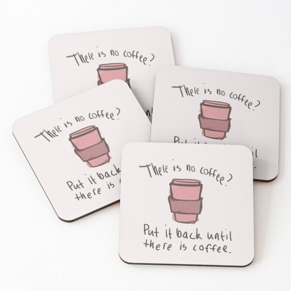 Item preview, No Coffee? Funny Cup Red designed and sold by EssarangArt.
