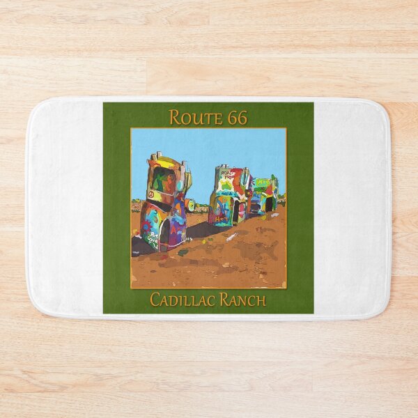 Item preview, Old cars buried in the dirt at Cadillac Ranch along old U.S. Route 66 - WelshDesigns designed and sold by welshdesigns.