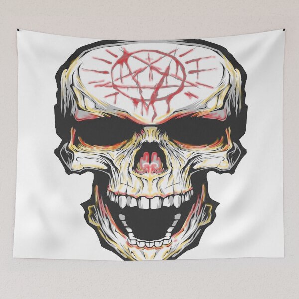 Item preview, Angry Skull designed and sold by WinkyDoodle.