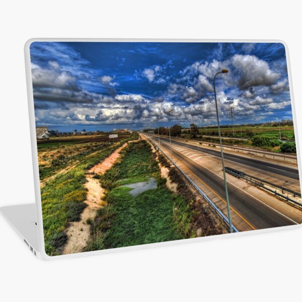 a majestic springtime in Israel Laptop Skin