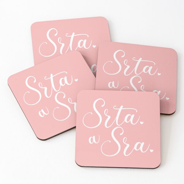 Item preview, Srita. a Sra., Señorita a Señora, Regalos Para Novias, Despedida de Soltera, Regalos de Casamiento Nupcias Boda, Miss to Mrs in Spanish designed and sold by InkItStudio.