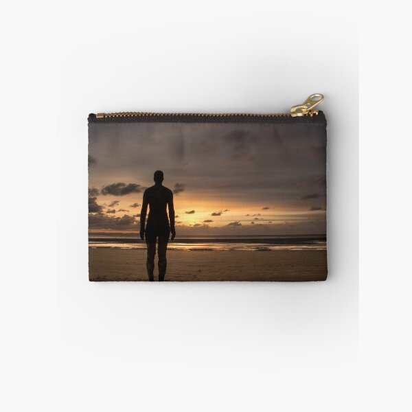 Item preview, Anthony Gormley Iron Man On Crosby Beach At Sunset designed and sold by Paul Madden.