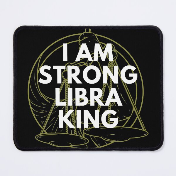Item preview, I Am Strong Libra King designed and sold by arndesign.