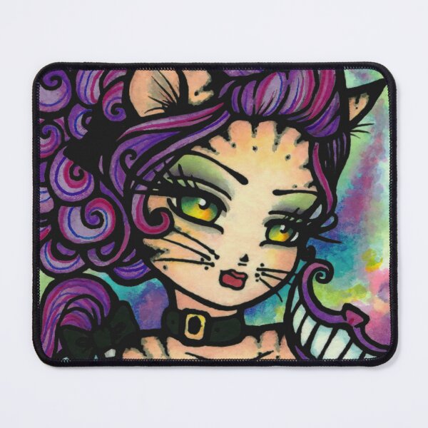 Item preview, Miss Cheshire Cat from Alice in Wonderland Fantasy Art designed and sold by hannahlynnart.
