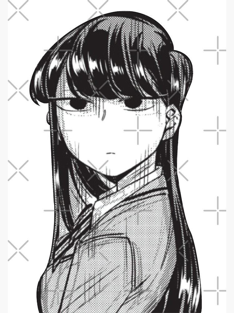 komi san manga panel | Greeting Card