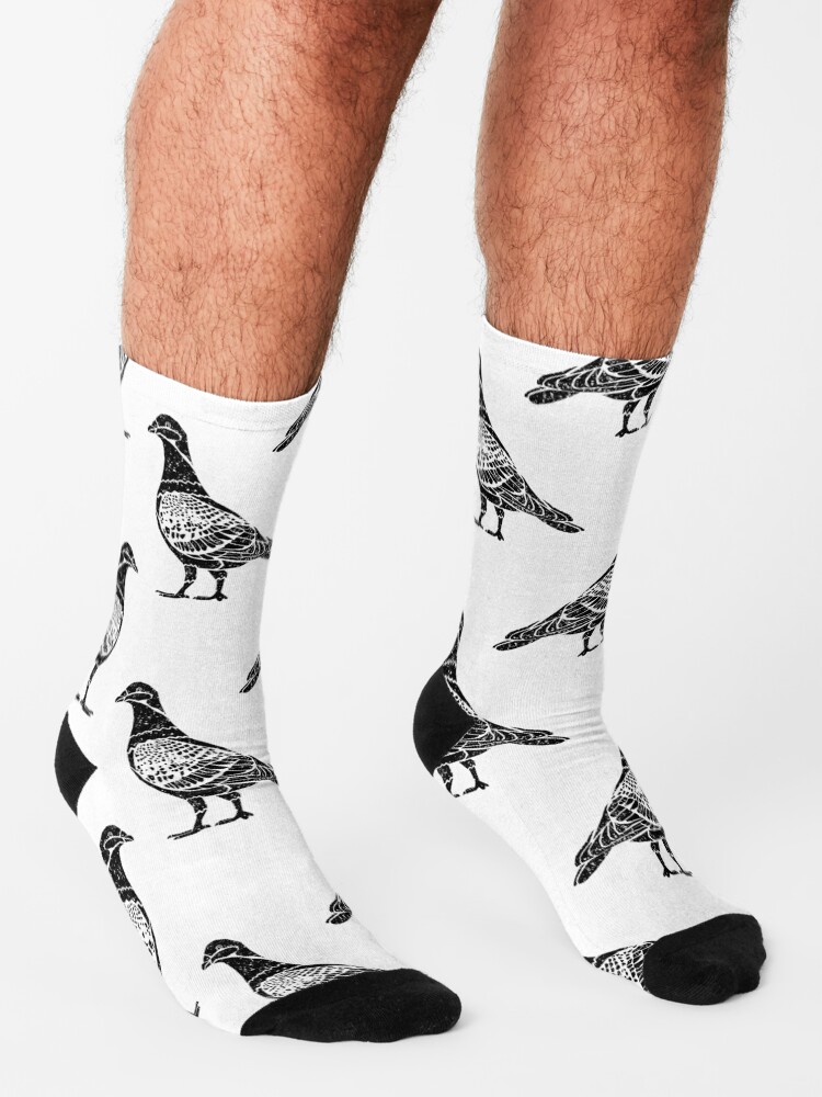 Alternative Ansicht von Taube | Pigeon | Stadttaube T-Shirt Socken