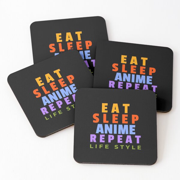 Item preview, Eat Sleep Anime Repeat - Funny  designed and sold by Neggan.