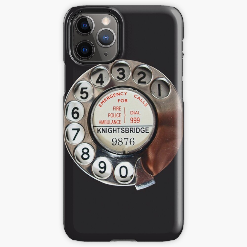 "Retro Rotary Phone Dial On" IPhone Case & Cover By Superbcase | Redbubble