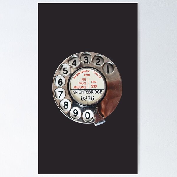 Item preview, Retro Rotary Phone Dial On designed and sold by superbcase.