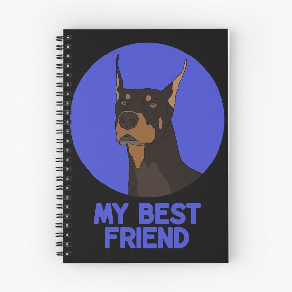 Item preview, Dobermann "Best Friend" designed and sold by RevolutionInPaint.