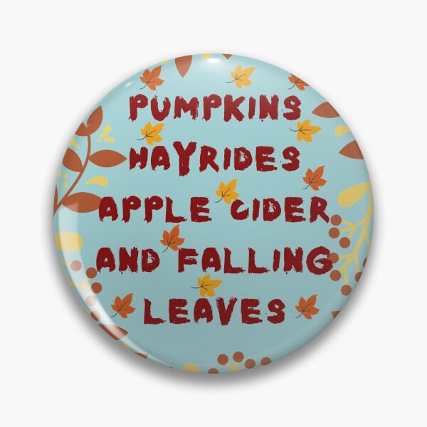 Item preview, Pumpkins Hayrides Apple Cider And Falling Leaves Throw Pillow designed and sold by Dragsma ⭐⭐⭐⭐⭐.