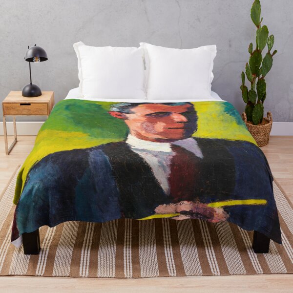 Item preview, Abstract Art Self-Portrait (1910–1913) by Henry Lyman Sayen designed and sold by Designedbysm.
