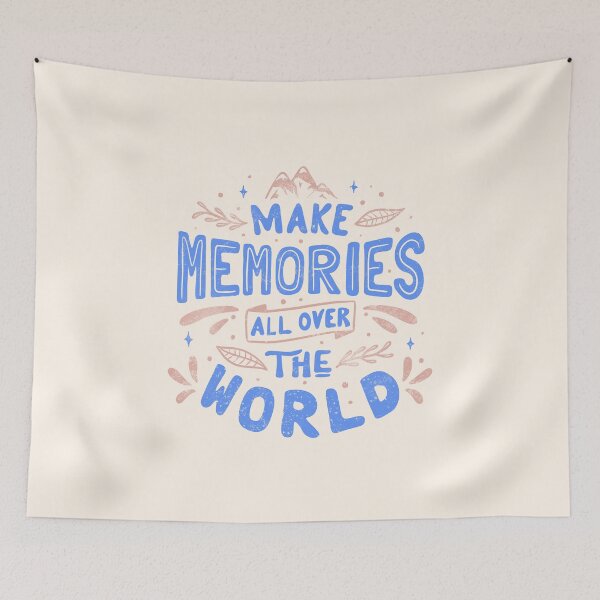 Item preview, Make Memories All Over The World designed and sold by Tobe Fonseca®.