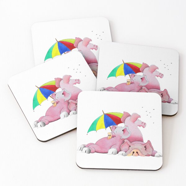 Item preview, Pigs in summer designed and sold by Royisaacs.