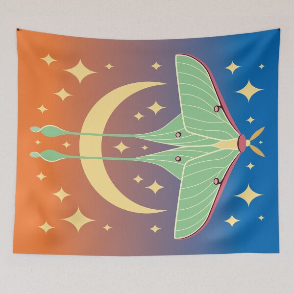 Item preview, Luna Moth designed and sold by Leveretta Chen.
