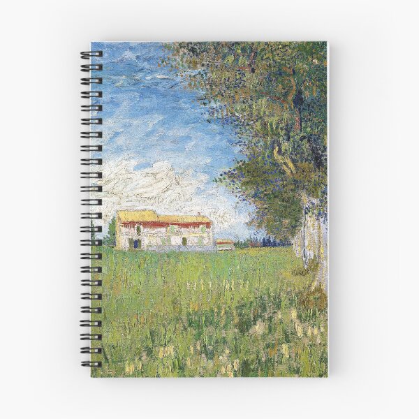 Item preview, Vincent Van Gogh Farmhouse in a Wheatfield designed and sold by ind3finite.